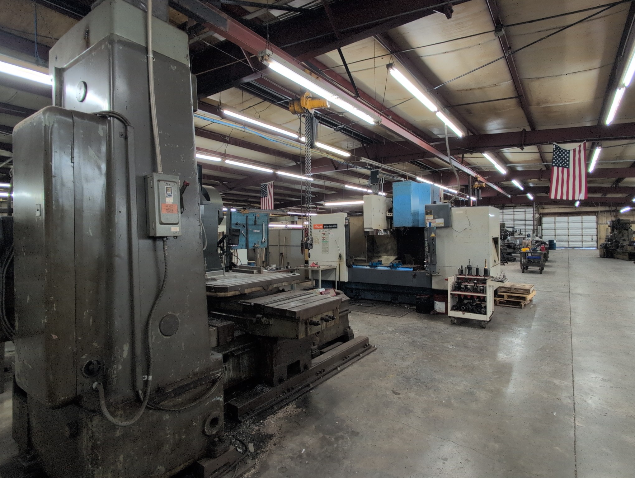 Mazak milling equipment on the shop floor